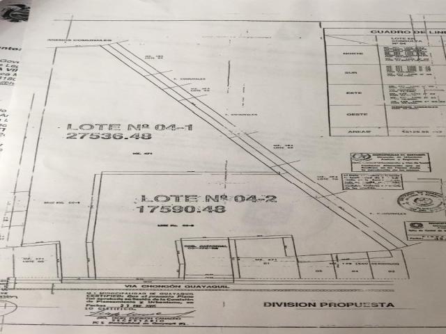 #3882 - Terreno para Venta en Guayaquil - G