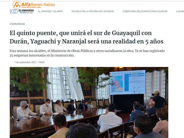 #4040 - Terrenos Industriales para Venta en Durán - G