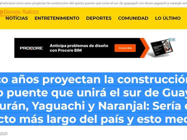 Terrenos Industriales para Venta en Durán - 5
