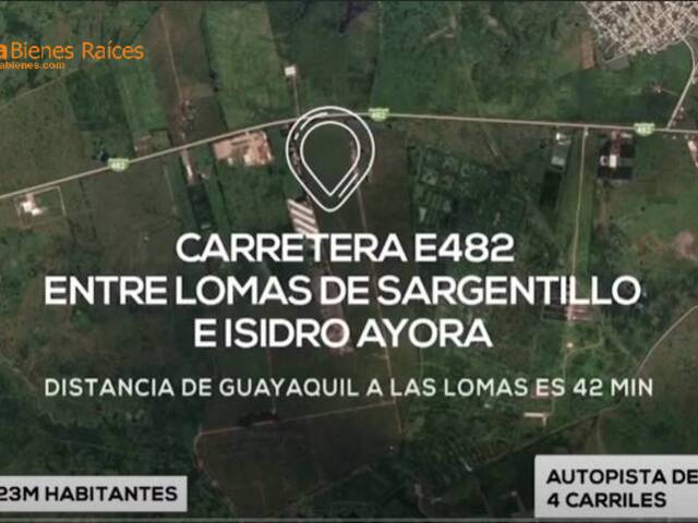 #4304 - Terreno para Venta en Lomas De Sargentillo - G - 3