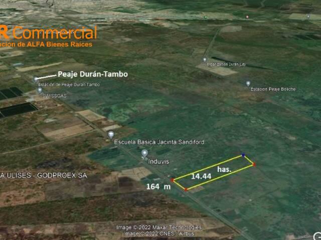#4660 - Terrenos Industriales para Venta en Durán - G - 3