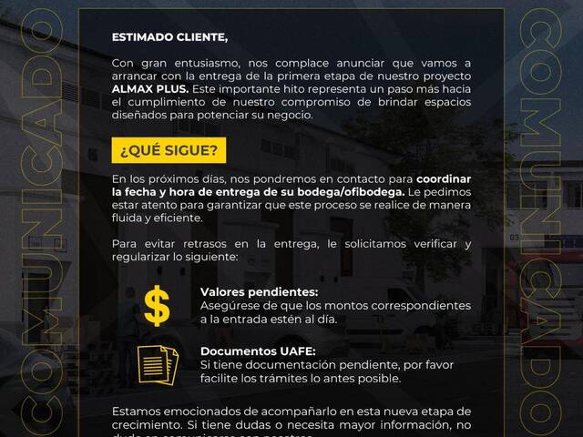 #5483 - Bodegas para Alquiler en Samborondón - G