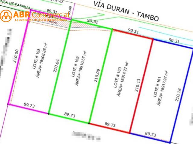 #6269 - Terrenos Industriales para Venta en Durán - G - 2