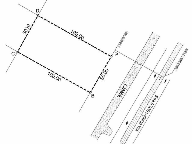 #6425 - Terreno para construir para Venta en Durán - G - 2