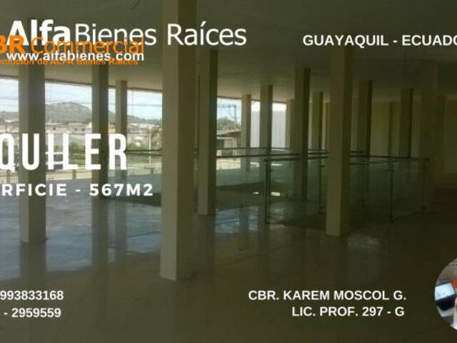 En alquiler local comercial 868m² - Vía a Daule km 12 Ideal